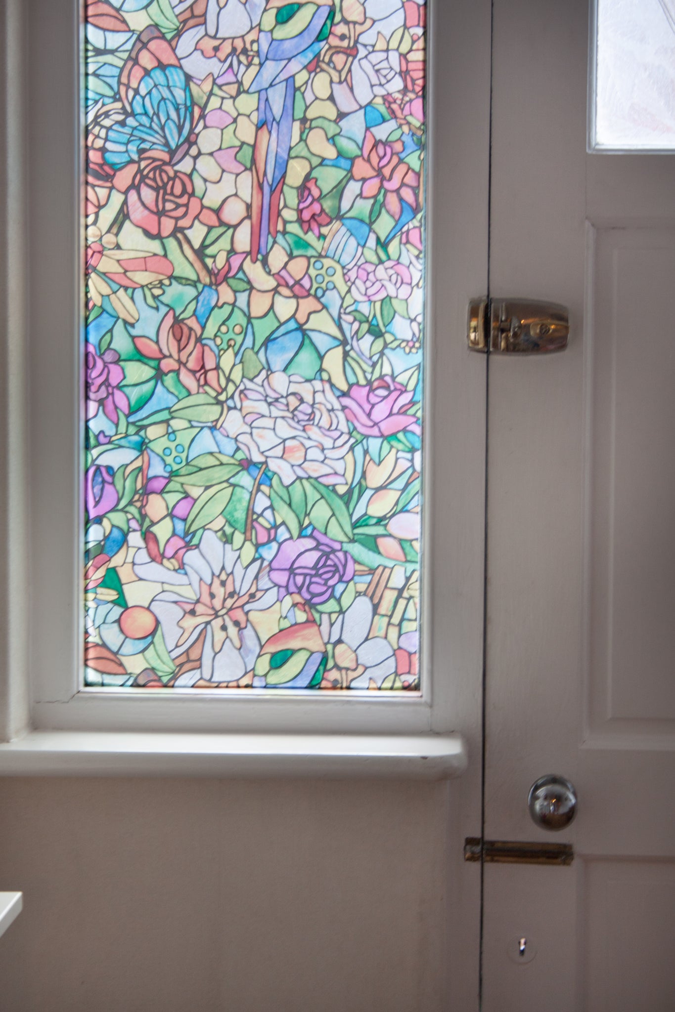 d-c-fix  Floral window privacy film – bring summer back into your home!